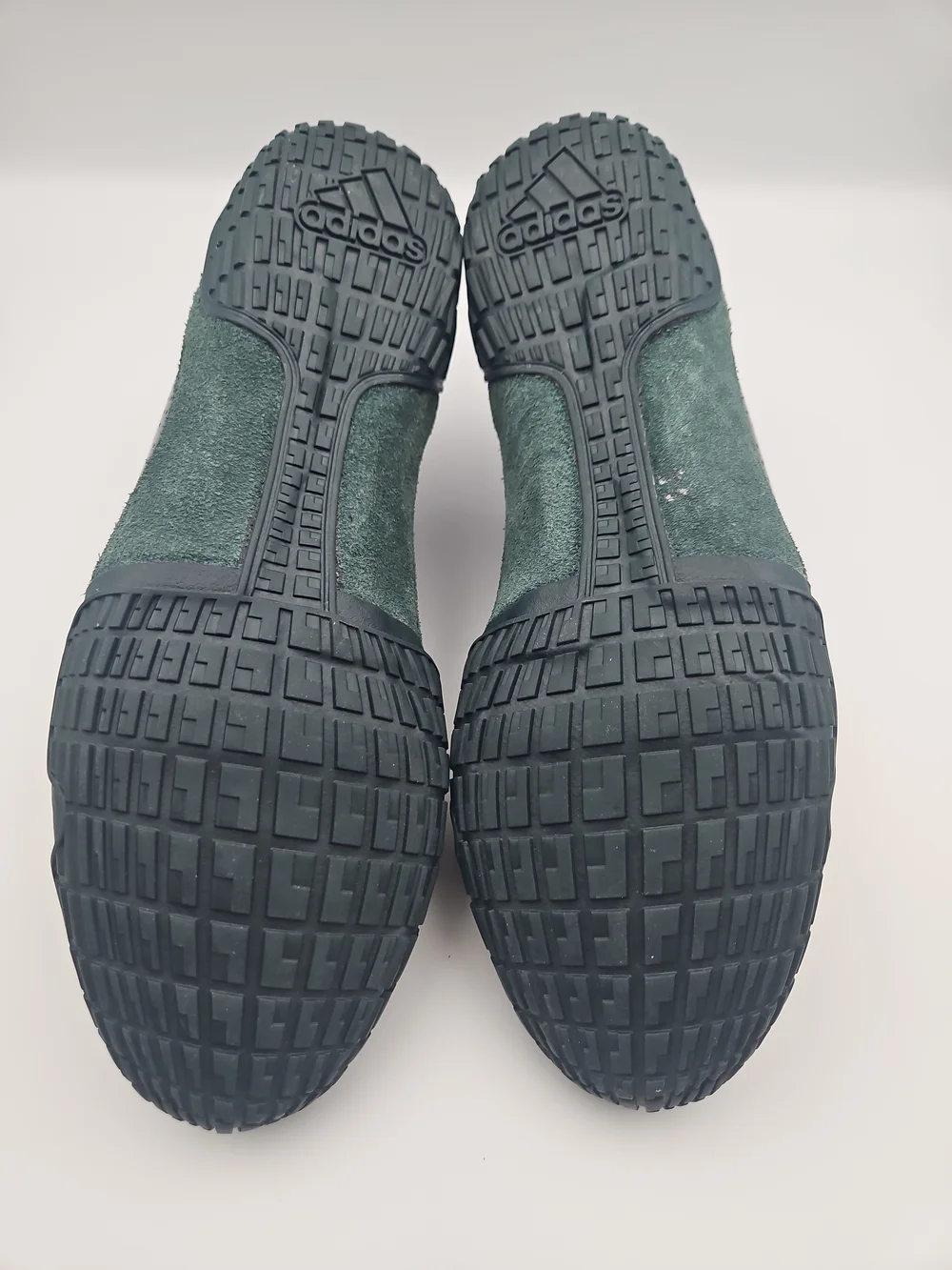 adidas Men's Slip-On Loafers in Dark Green